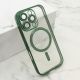 Maska za iPhone 16 Pro (63) CAMERA PROTECT MagSafe zelena - EP2917740