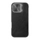 Futrola na preklop Nillkin qin Pro za iPhone 16, crna - F117117