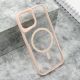 Maska Grip guard MagSafe za iPhone 15, roze - F117258