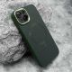 Maska Carbon MagSafe za iPhone 14, zelena - F117357