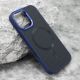 Maska Carbon Magsafe za iPhone 16, plava - F117368