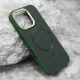 Maska Carbon Magsafe za iPhone 16 Pro, zelena - F117373