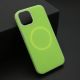 Maska Pastel color Magsafe za iPhone 14, zelena - F117707
