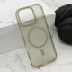Maska MagSafe HARMONY za iPhone 16 Pro, siva - F117747