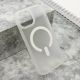 Maska BLURRY MagSafe za iPhone 15, bela - F118147