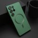 Maska za Samsung Galaxy S25 Ultra 5G ELEGANT MAGSAFE zelena - EP2916908