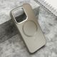 Maska COLOR METAL MagSafe za iPhone 15 Pro, srebrna - F119344