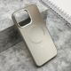 Maska COLOR METAL MagSafe za iPhone 15 Pro Max, srebrna - F119349