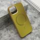 Maska COLOR METAL MagSafe za iPhone 15, zlatna - F119354