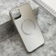 Maska COLOR METAL MagSafe za iPhone 11, srebrna - F119357