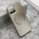 Maska COLOR METAL MagSafe za iPhone 12/12 Pro, srebrna - F119365