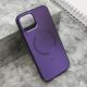 Maska COLOR METAL MagSafe za iPhone 12, ljubičasta - F119555