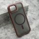 Maska DARK DROP MagSafe za iPhone 16E, bordo - F119919