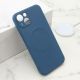 Maska VELVET TOUCH MagSafe za iPhone 13, plava - F119924