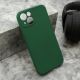 Maska VELVET TOUCH za iPhone 13, tamno zelena - F120059