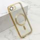 Maska CAMERA PROTECT MagSafe za iPhone 16E, zlatna - F120263