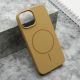Maska FLEX MagSafe za iPhone 15, zlatna - F120402