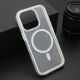 Maska CRYSTAL MagSafe za iPhone 16 Pro, bela - F120844