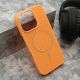 Maska za iPhone 16 Pro (63) narandžasta LUME MagSafe - EP2911764