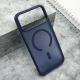 Maska za iphone 17 Pro Max (69) SILKY MagSafe MATTE plava - EP2918738