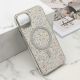 Futrole GLAM GLOW MagSafe za iPhone 11, srebrna - F121203