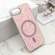 Futrole GLAM GLOW MagSafe za iPhone 16E, roza - F121205