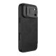 Futrola NILLKIN QIN Pro za iPhone 17 Pro Max, crna - F121383