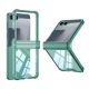 Maska TRANSPARENT COLOR LINE za Samsung F751B Galaxy Z Flip 7 5G, zelena - F121526