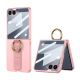 Maska STRAP RING CASE za Samsung F751B Galaxy Z Flip 7 5G, roza (GKK case) - F121558