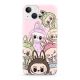 Maska ULTRA TANKI PRINT CLEAR za iPhone 15 - F121605