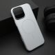 Maska PURE MATTE MagSafe za iPhone 16 Pro Max, srebrna - F122001