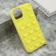 Maska OCTOBUDDY za iPhone 15, žuta - F122177