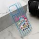 Maska PRINT PARTY za iPhone 16 Pro, plava - F122403
