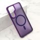 Maska za Samsung Galaxy S26 Plus 5G ljubičasta SILKY MAGSAFE II - EP2901708