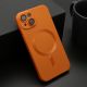 Maska za iPhone 14 (61) narandžasta ELEGANT MAGSAFE - EP2916778