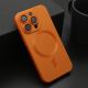 Maska za iPhone 15 Pro (61) narandžasta ELEGANT MAGSAFE - EP2901277