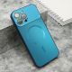 Maska za iPhone 13 Pro Max (67) COLOR METAL MagSafe plava (small camera) - EP2912466
