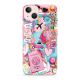 Maska za iPhone 13 (61) SP029 ULTRA TANKI PRINT CLEAR - EP3025042