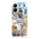 Futrola ULTRA TANKI PRINT CLEAR za ZTE Blade A54 SP031 - EP3056199