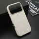 Maska za iPhone 17 Pro (63) WOVEN TOUCH MagSafe bela - EP3112364