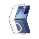 Futrola TRANSPARENT Z MagSafe za Samsung F776B Galaxy Z Flip 8 providna - EP3175960