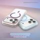 Futrola COLOR CLEAR MagSafe za iPhone 18 Pro, bela - EP3230119