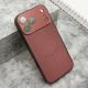 Futrola COLOR METAL MagSafe II za iPhone 17 Pro Max, tamno crvena - EP3216013