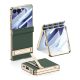 Futrola Luxury Leather Case with Kickstand za Samsung Galaxy Z Flip 8 5G (GKK case), zelena - EP3202660