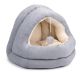 PET COMFORT Krevet za mačke sa visećom lopticom Sivo-Bež 42 × 40 × 38 cm - EP3174605
