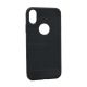 Maska silikon Brushed za Iphone X/XS, crna - F67633