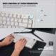 Tastatura Mehanicka Gaming Fantech MK614 Atom x66 Retro bez (ice apricot switch) - EP3093830