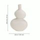 EGLO Metalna vaza 31x20cm Prush - 421439