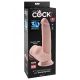 3D Dildo sa realističnim testisima 24,5cm - 21373-1-1