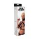 Crna ogrlica sa metalnim povodcem Black Collar and Leash - ff001037